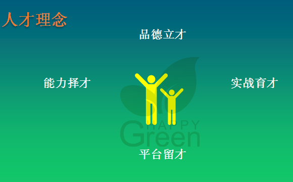 格瑞樂環(huán)保人才理念 平臺留才 品德立才